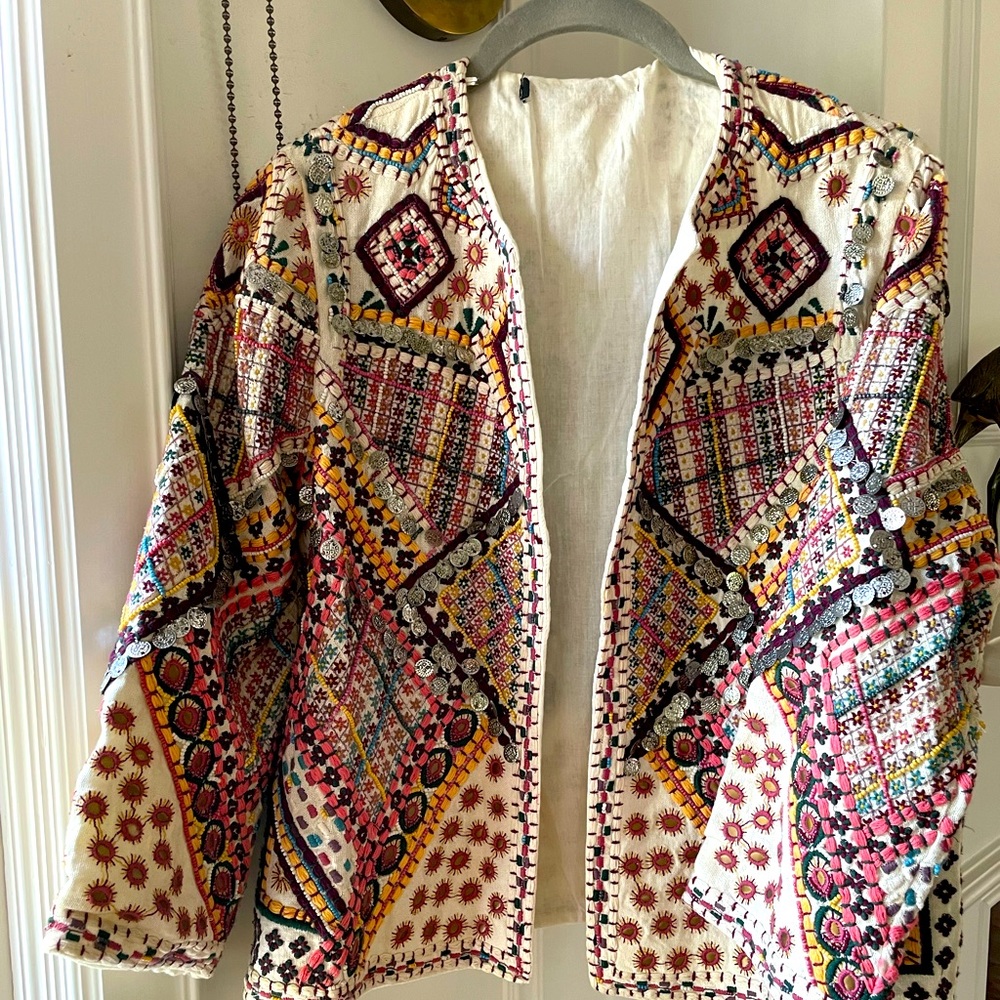 Embellished bolero jacket